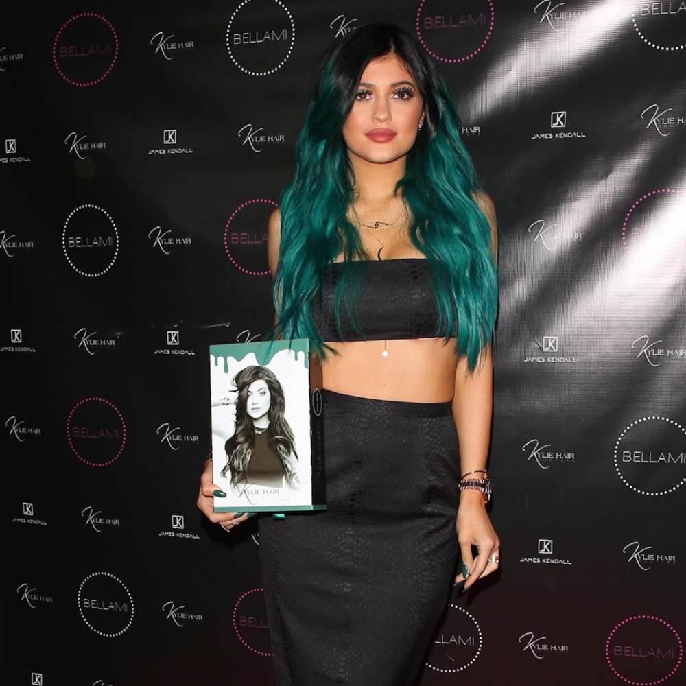Bellami Kylie Jenner Teal Extensions